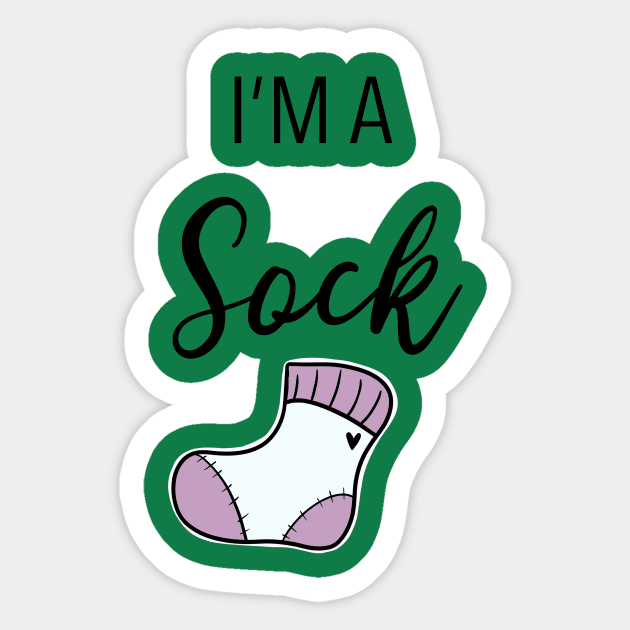 I'm a Sock Sticker by Hallmarkies Podcast Store
